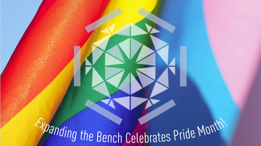 ExpandTheBench's tweet photo. Happy #Pride2021 from Expanding the Bench! We celebrate the history and diversity of the LGTBQ+ community and work toward an evaluation field that seeks out and brings these voices to the table. The field is not and will not be diverse/representative without LGBTQ+ evaluators. https://t.co/aWyJpH2Inz