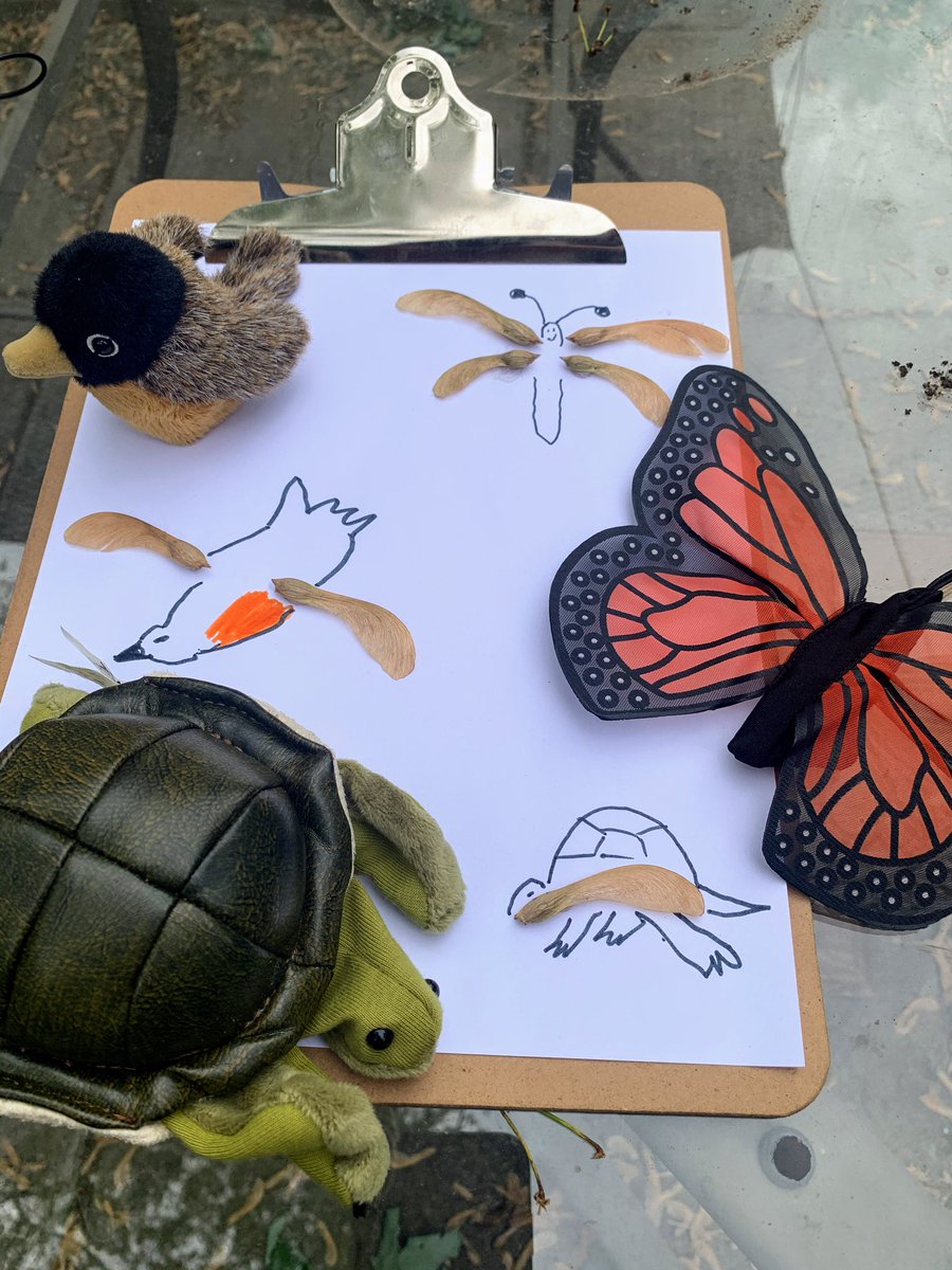 A little #natureart to brighten your day! #outdoorlearning <a href="/OPCC/">Oak Parent-Child Ctr</a>