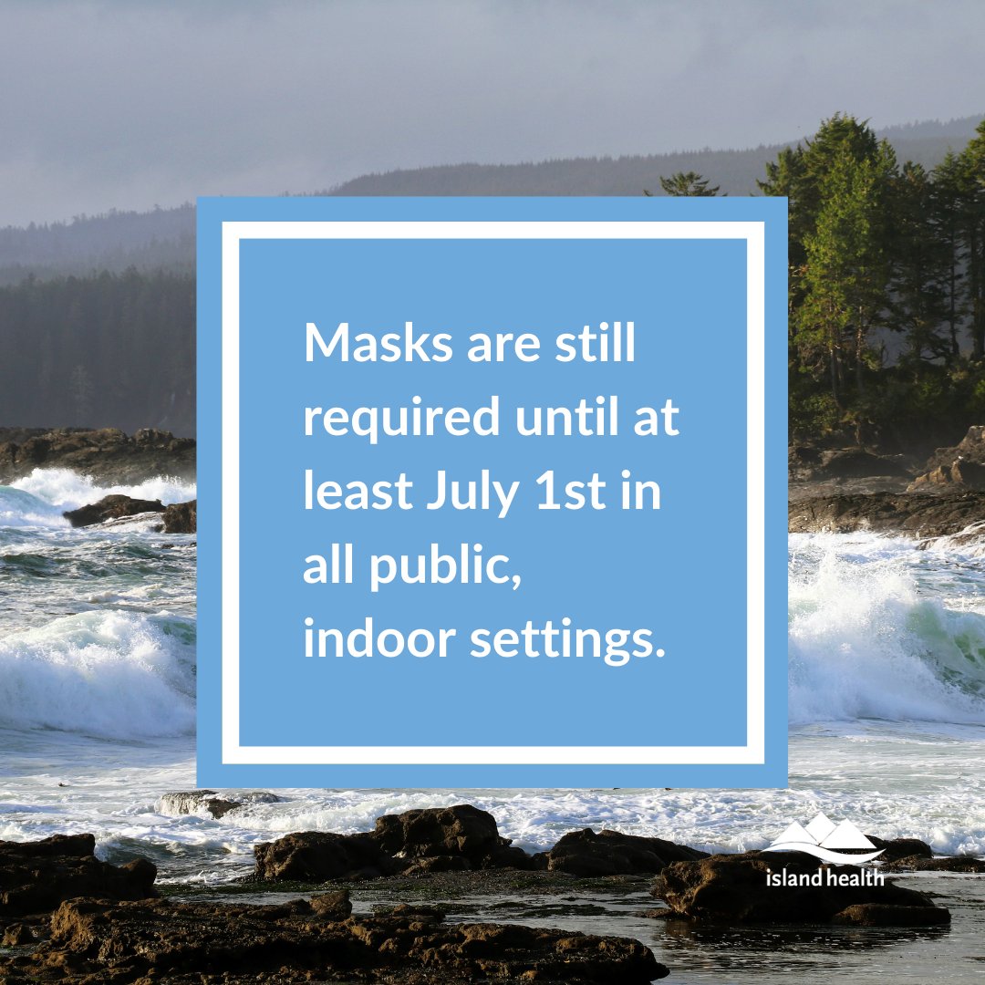 VanIslandHealth's tweet image. As we carefully restart some of our important social connections, businesses &amp;amp; activities, there are still restrictions to keep in mind to keep us safe. As of May 25, we’re in Step 1. 

For more of BC’s restart plan visit: gov.bc.ca/restartbc.
#COVID19IslandHealth #RestartBC