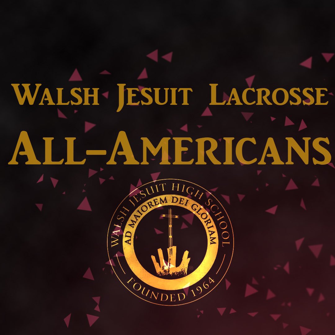 WJHSBoysLax's tweet photo. A historic season is topped off with more amazing news! Help us congratulate Walsh Jesuit Lacrosse’s All- Americans! We have 3!

Simon Orzell Face- Off USILA All- American 

Bill Holtzer Defense USILA Academic All- American

Hunter Nalepka Midfield USILA Academic All- American https://t.co/UOEBjYrzOV