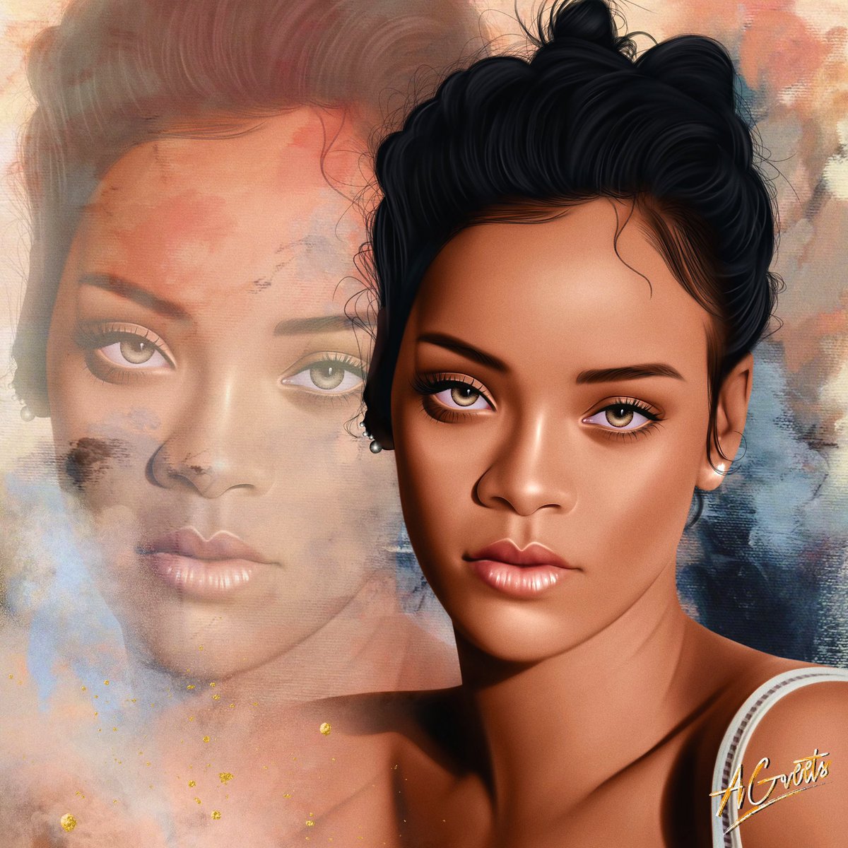 <a href="/rihanna/">Rihanna</a> <a href="/vogue_italia/">Vogue Italia</a> It cost 00:00$ for a RT so <a href="/rihanna/">Rihanna</a> could notice my art 🙏🙏