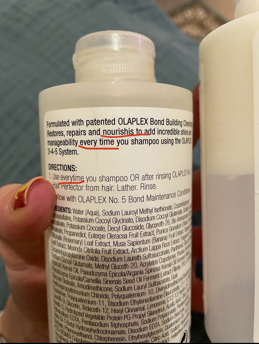 Someone tell me why <a href="/amazon/">Amazon</a> <a href="/AmazonUK/">Amazon.co.uk</a> are able to sell FAKE <a href="/olaplex/">Olaplex</a> items and get away with it?! Wondered why I’ve lost half my hair, and now I know! 😅 best thing is THEY WON’T REFUND ME #news #BoycottAmazon