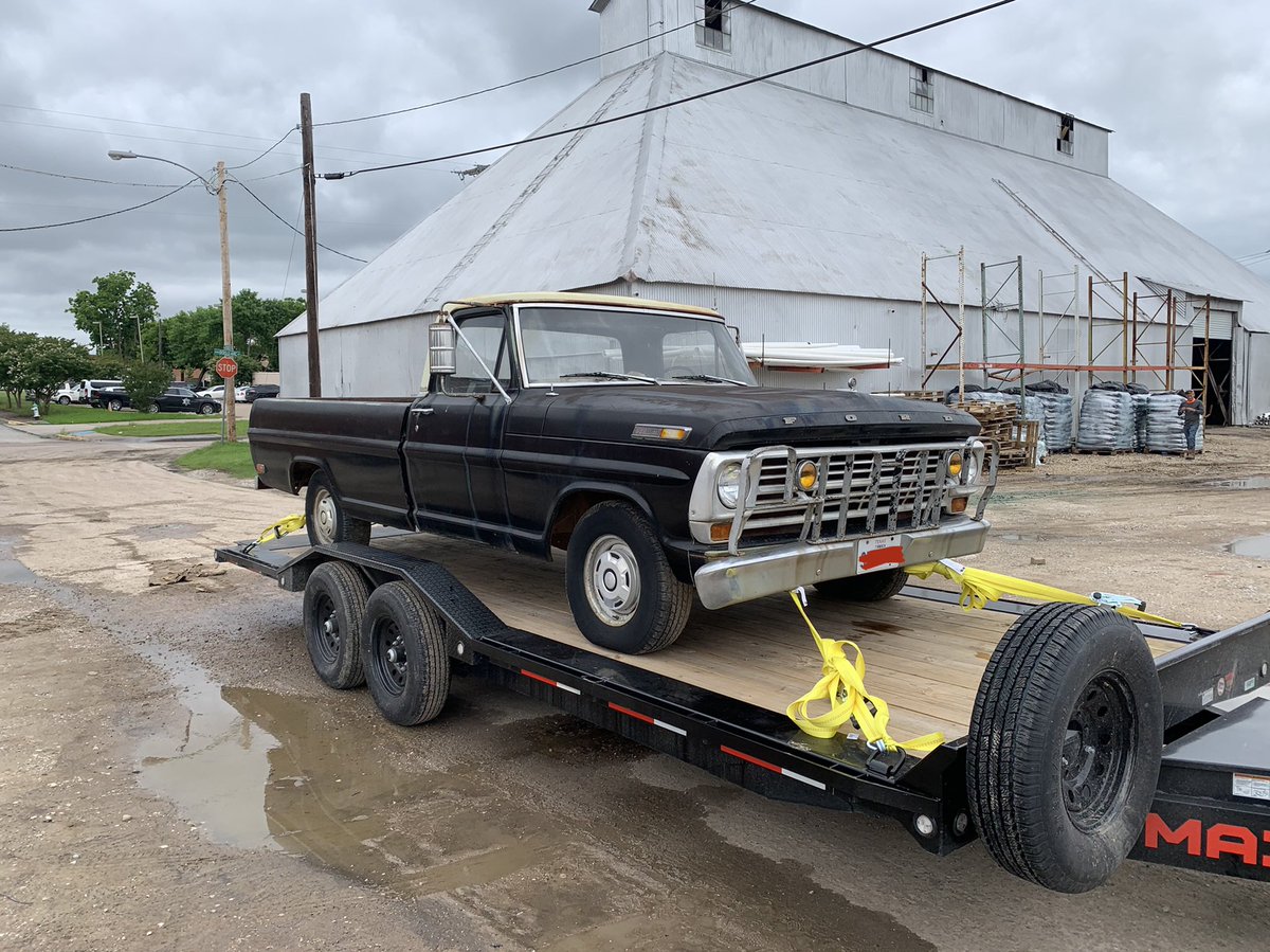 In an act of sheer selflessness, my wife got me my dream gift for Father’s Day. I have wanted an old truck to fix up for as long as I can remember, and this ‘69 Ford F100 was a steal. Stay tuned as I restore her...

<a href="/Ford/">Ford Motor Company</a> #fordf100custom #classictrucks #restoration
