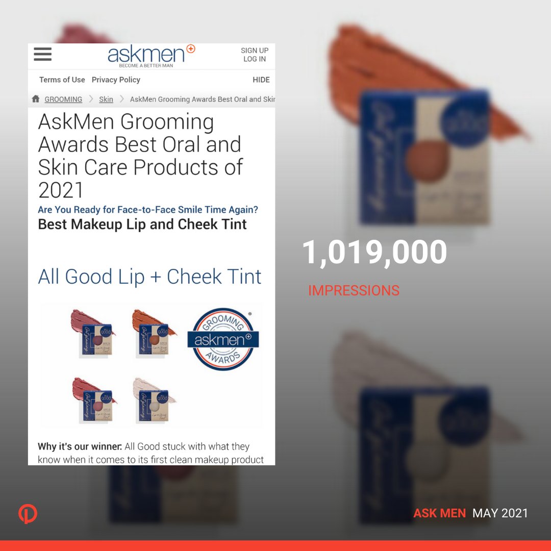 pitchblend's tweet photo. Give us a ❤️ if you agree that makeup can be for anyone! Our client @allgoodbrand has won the @askmen award for Best Makeup Lip + Cheek Tint! Check what they have to say at our #linkinbio

🎉 🥳 🎈 Work | Client News📣 : #client #clientwork #allgood #makeupformen #inclusivity https://t.co/Bd5watkyQR