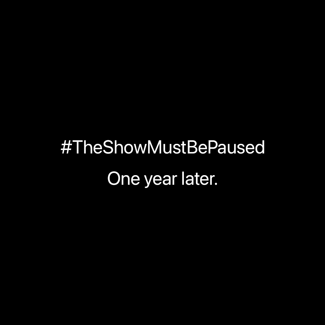 “Proud to be part of Apple’s $100M Racial Equity & Justice program; we’re just scratching the surface internally and externally on ways we can improve Apple and the communities we serve.”  - Ebro Darden

#theshowmustbepaused