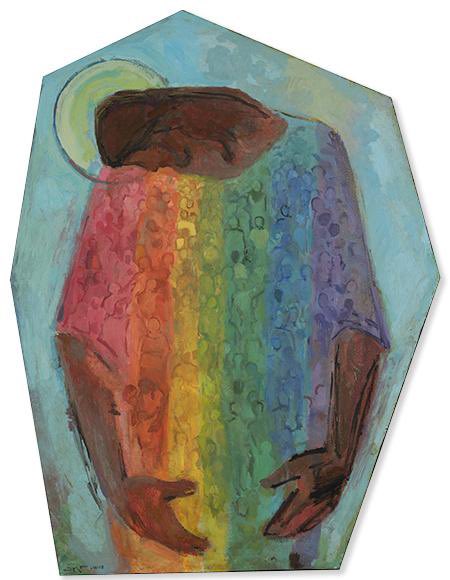 sierrawiseee's tweet photo. Today, while working at Q.NOOR, a man came in with a question about this print that he had recently purchased from the shop. He said that he bought but after seeing it in someone else’s home because he wanted to make sure his son (who is gay) always knows he is loved [thread] https://t.co/Mqtwmps5Kx