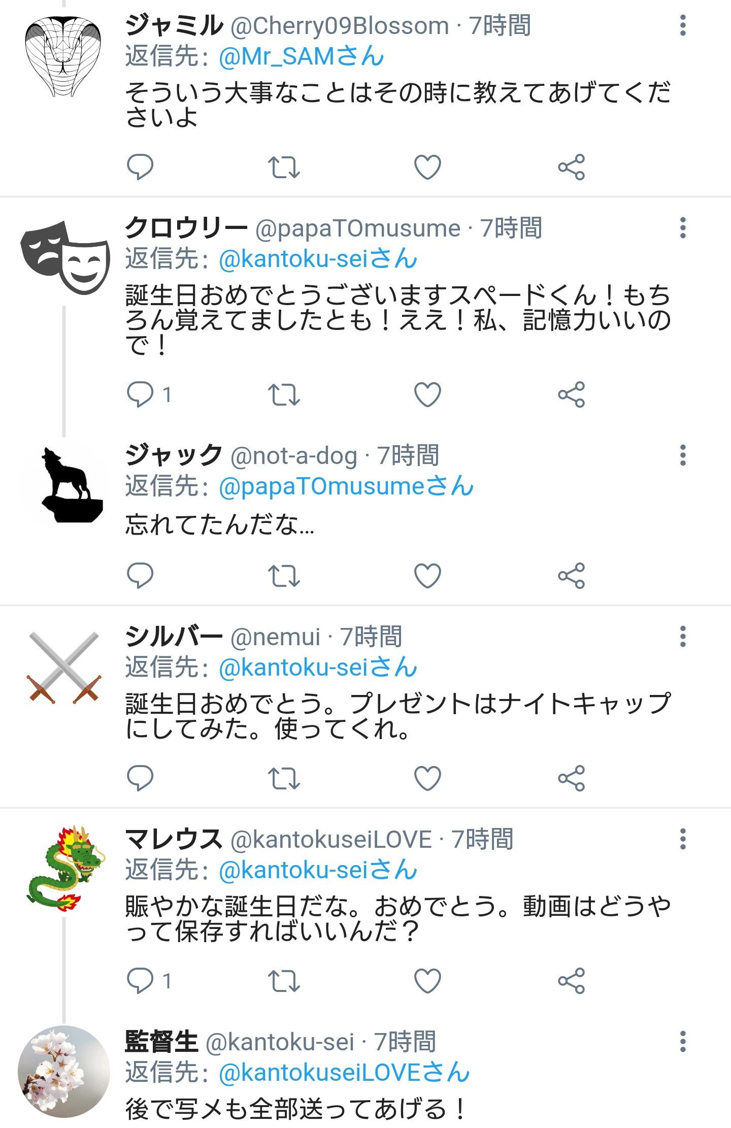 米 Twstついったー風 の誕生日パーティー 1 2 T Co Pktrzzwvc3 Twitter