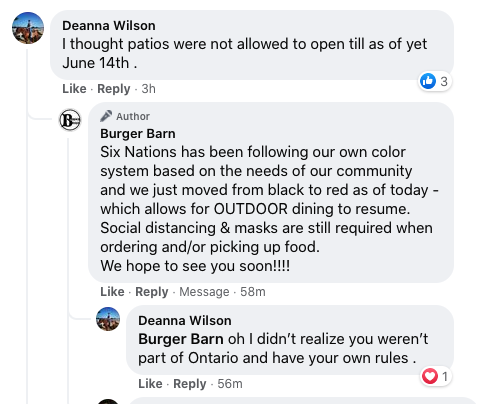 mariodabek's tweet photo. PATIOS ARE OPEN IN ONTARIO, for every business that's Natively owned, Everyone else can sufffer. #doublestandards @corruptontario 
@fordnation
 WTF ?!?!?! https://t.co/x5IZ93ZKqW