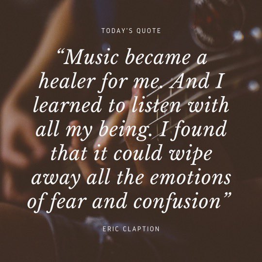 Hey Friends! Here is our quote of the day 💕✨ 
•
•
#mentalhealth #mentalhealthawareness #mentalhealthmatters #music #quotes