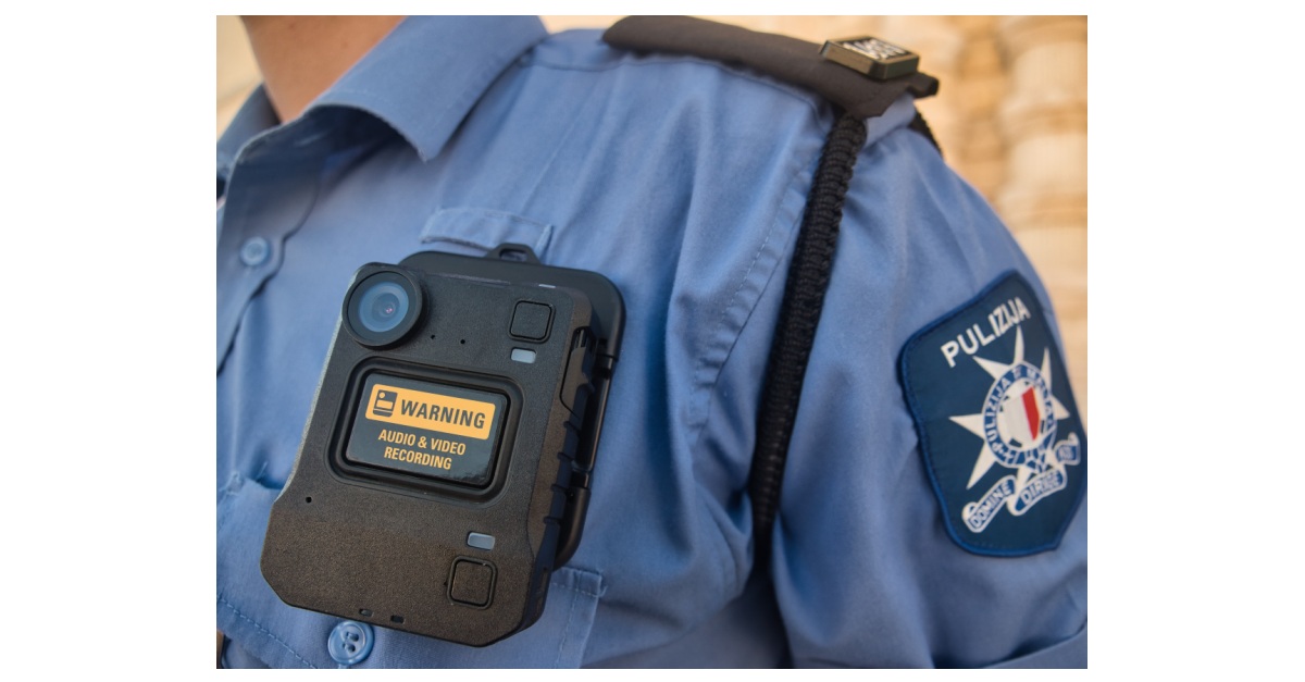 De politie van Malta zet de op het lichaam gedragen camera's van Motorola Solutions in bij alle eerstelijnsfunctionarissen..