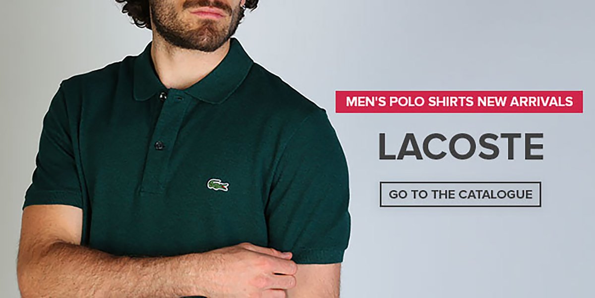 BlueShoppingBag's tweet photo. 🐊 Lacoste: don't miss the new arrivals of polo shirts for men! 👕
---------------------------------------------------
https://t.co/FWpq2WeDNe
---------------------------------------------------
#lacoste #lacostesecond #fashion #lacosteoriginal #polo  #like #love  #lacostemurah https://t.co/CFoeRY1SD7