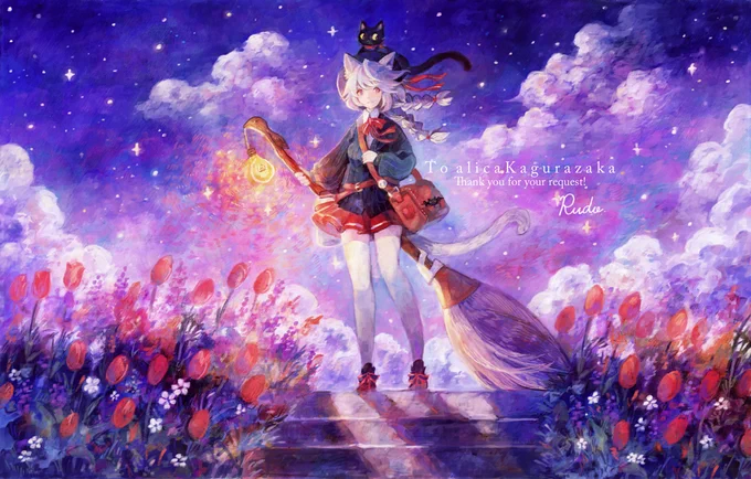 今更ですが5月にお納めしたskebのイラストです!
この度は御依頼頂き誠にありがとうございました!
これからもより良い絵が描けるよう精進してまいります!
#Skeb #イラスト依頼  #イラスト 