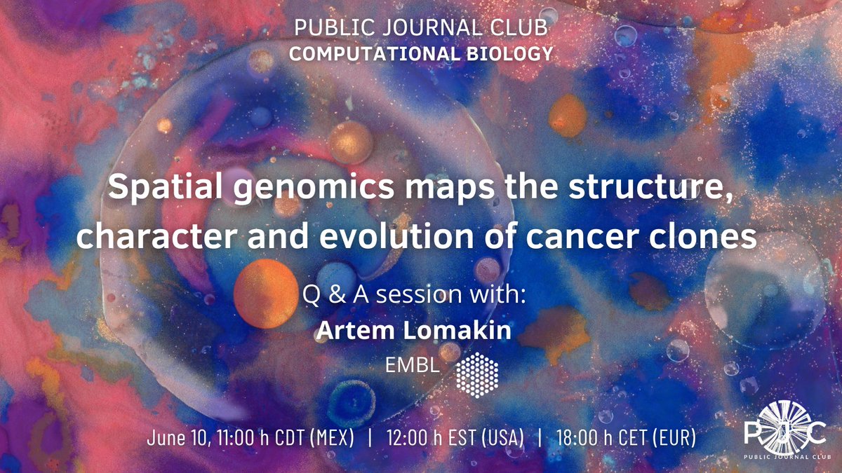 Public Journal Club Computational Biology tweet media