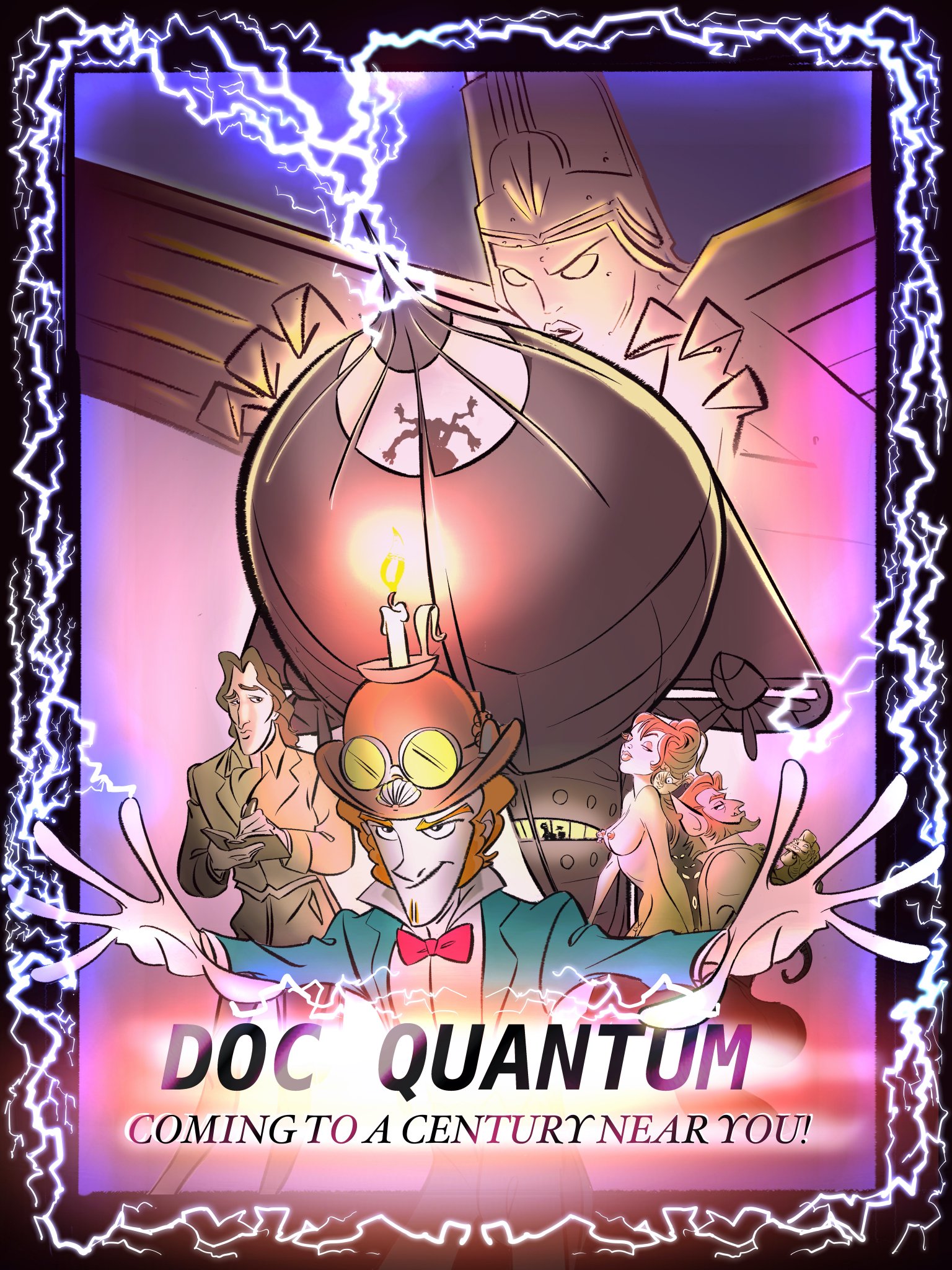 DOC QUANTUM Episode 1 poster is out!   I think Ludovic has a girl crush on Madame d'Augigny... #gay #lgbtq