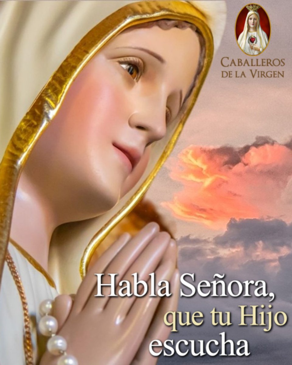 Excelsa Madre de Dios: habla Señora, que tu Hijo escucha y lo que pides...  ¡lo conseguirás!