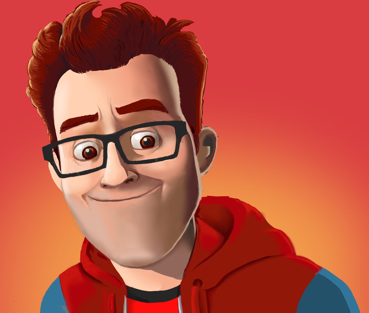 NeedhamComics's tweet photo. @Philjimeneznyc I'm not great with apps, so I drew my own. #Pixar me, #Archer me, and Traditional animation me. #animatedme #needhamcomics https://t.co/g53H6otDSv