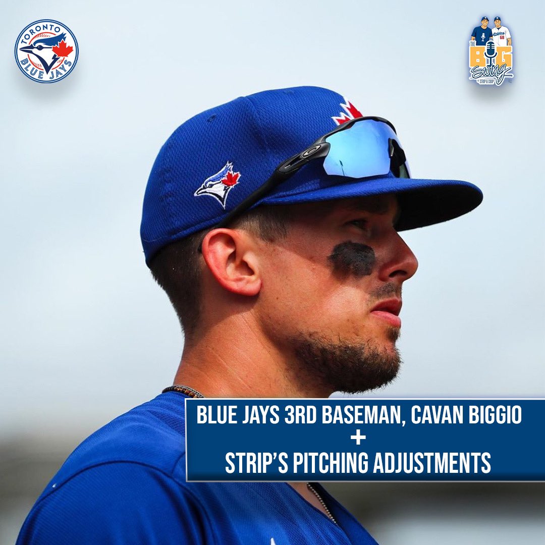 NEW POD OUT NOW! - Cavan Biggio joins - Strip’s adjustments - TOP 3 sports sounds Jaml.ink/bigswingpodcast