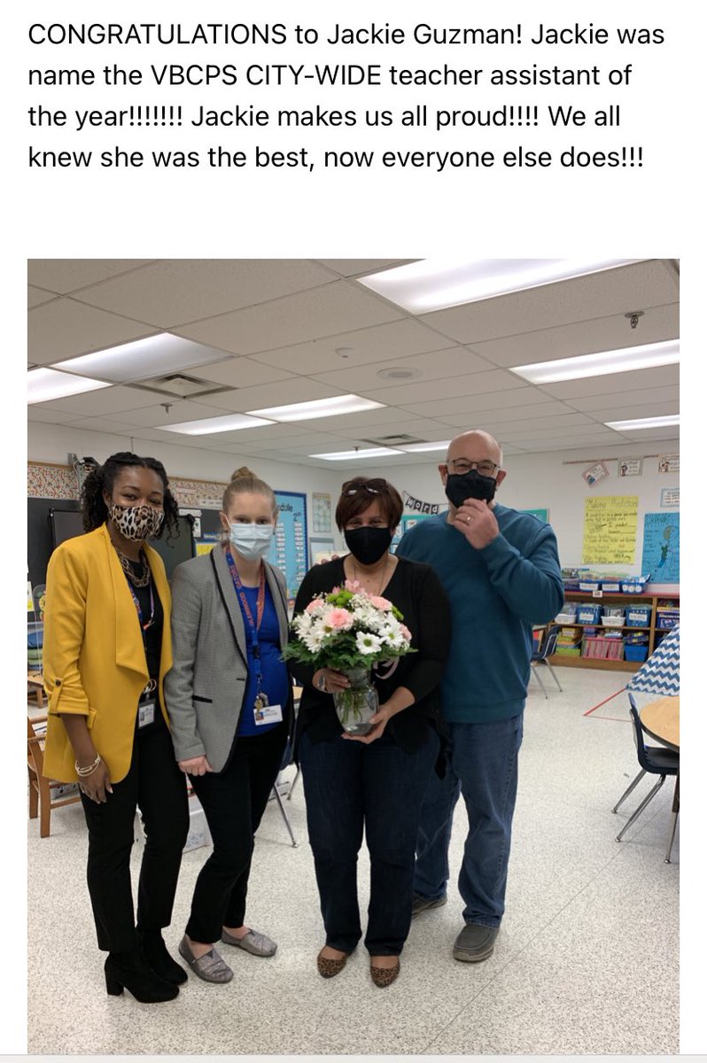 Kathleen Cooney (@mscooney31) on Twitter photo So so so honored to work with Jackie and learn from her everyday!!!!! <a href="/GlenwoodES/">Glenwood Elementary</a> is so lucky to have Jackieโs compassion, dedication, and joy she brings to school everyday!!! So so so honored to work with Jackie and learn from her everyday!!!!! <a href="/GlenwoodES/">Glenwood Elementary</a> is so lucky to have Jackieโs compassion, dedication, and joy she brings to school everyday!!!
