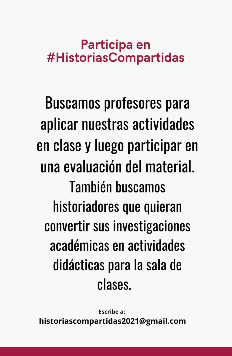 Ojo con esto #HistoriasCompartidas