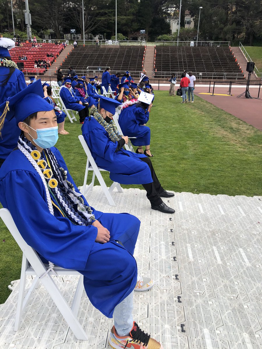 SFUSD_Supe's tweet photo. Congratulations, to the John O’Connell High School class of 2021.  We are ALL proud of your accomplishments.  You made it!! #WeAreSFUSD https://t.co/4XvUGKH43l