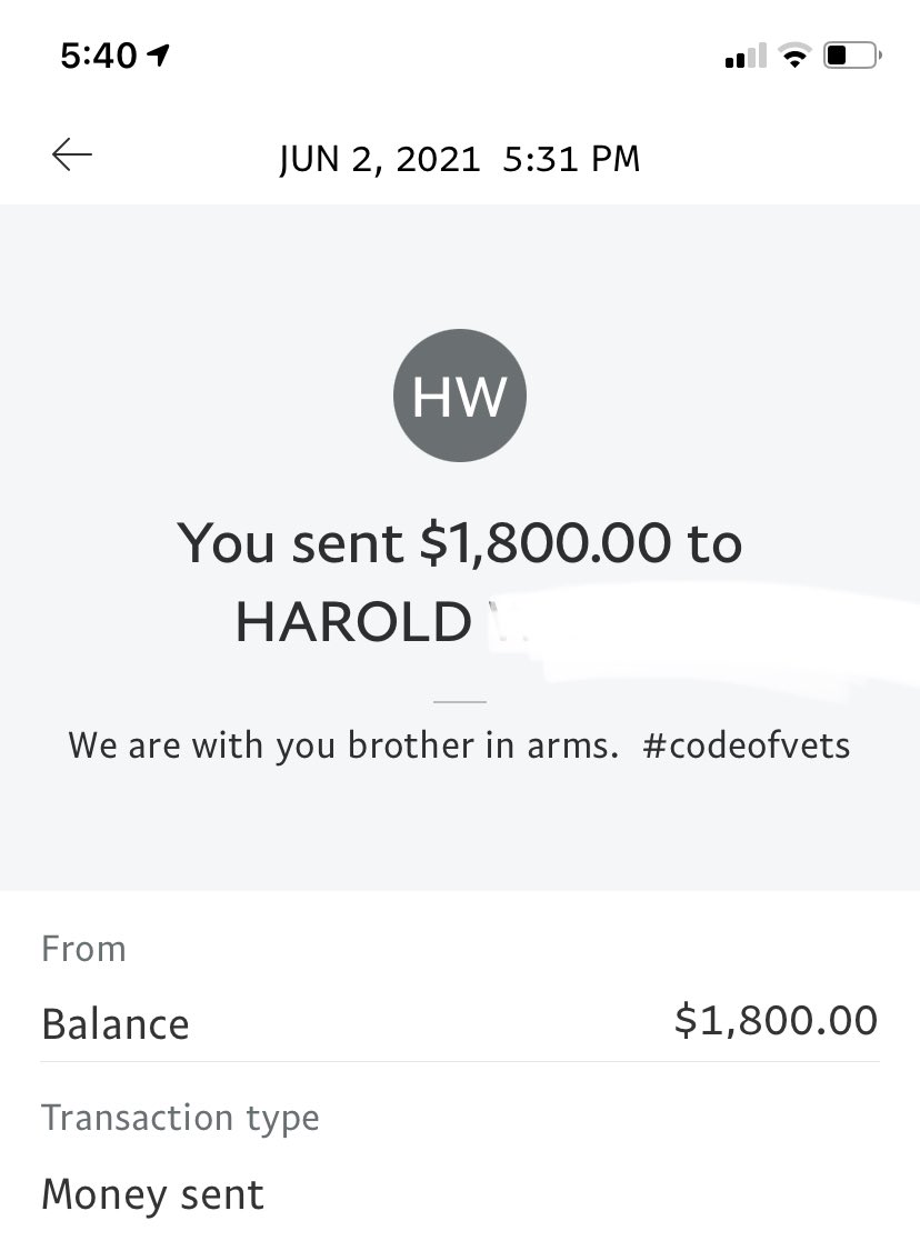 codeofvets's tweet photo. MISSION ACCOMPLISHED
One veteran at a time. #codeofvets https://t.co/VsizesmAnC
