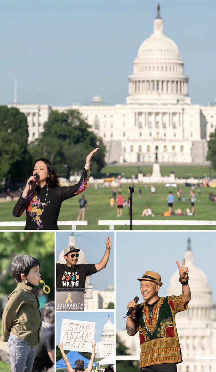 TRUE SOLIDARITY 🙌🏼❤️🙌🏼

Monday's @solidarityvhate rally in DC on The National Mall was nothing short of EPIC. 😭 I had the honor of performing my song "No More" that I wrote for our #StopAsianHate movement in front of hundreds of people. 

Pics by my dear friend <a href="/abpanphoto/">Angela Pan</a> 🤗