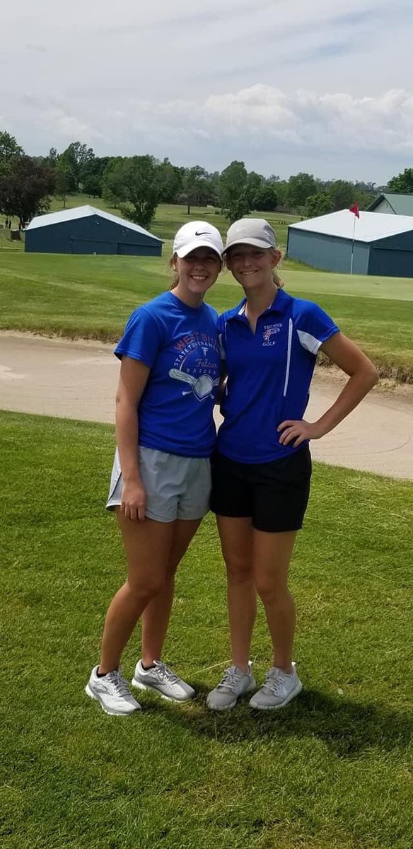 Congrats to Emily for placing 15th at State Golf! Falcon proud! #westsioux