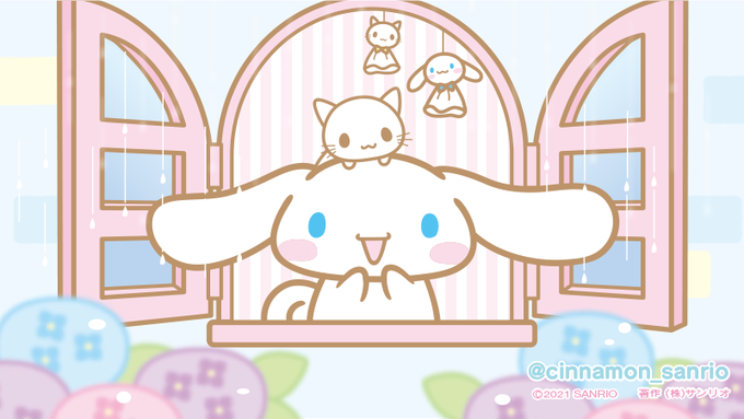 おはよう、シュクルタウンにも雨の季節がやってきたよ♪ 
