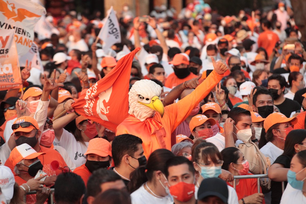 Esta es la fuerza del Movimiento que quiere que a nuestra ciudad y nuestro estado les vaya bien. Con la confianza de las y los ciudadanos, vamos a defender lo que juntas y juntos hemos logrado. #DefendamosJalisco

Este 6 de junio, vota por Movimiento Ciudadano, #VotaNaranja. 🍊🦅