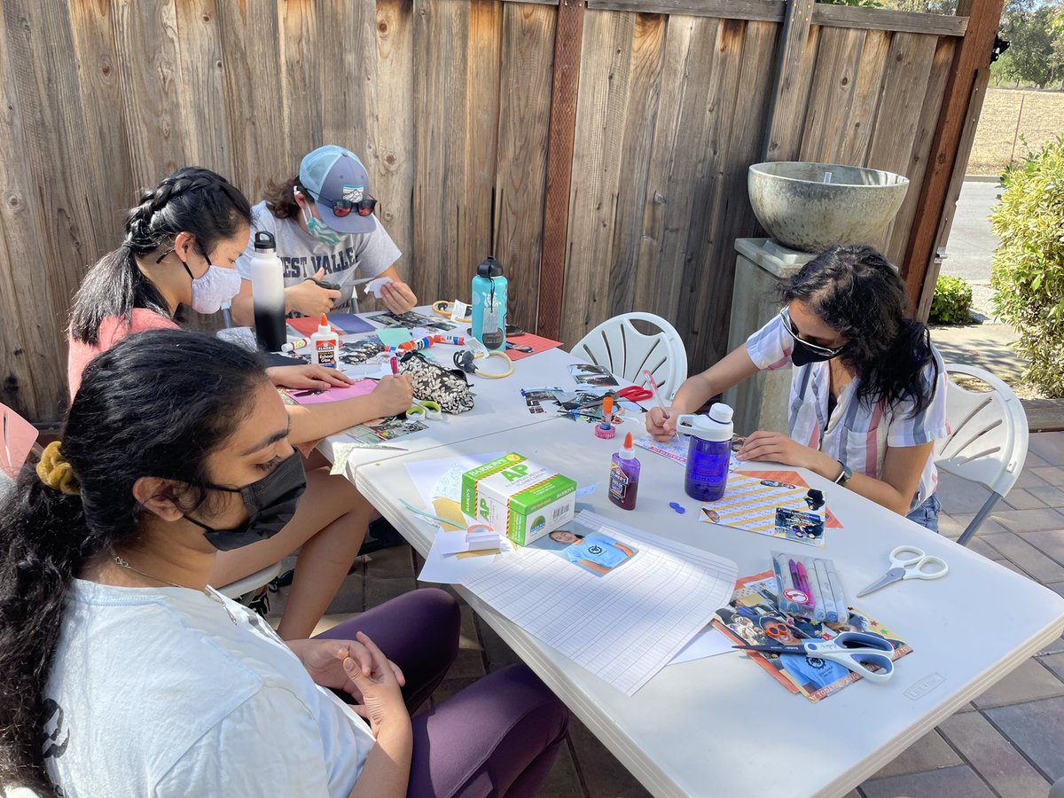 Scrapbooking! Every year the cookies come together to celebrate and make scrapbooks for our seniors💙  #bakeadifference #🚀🍪