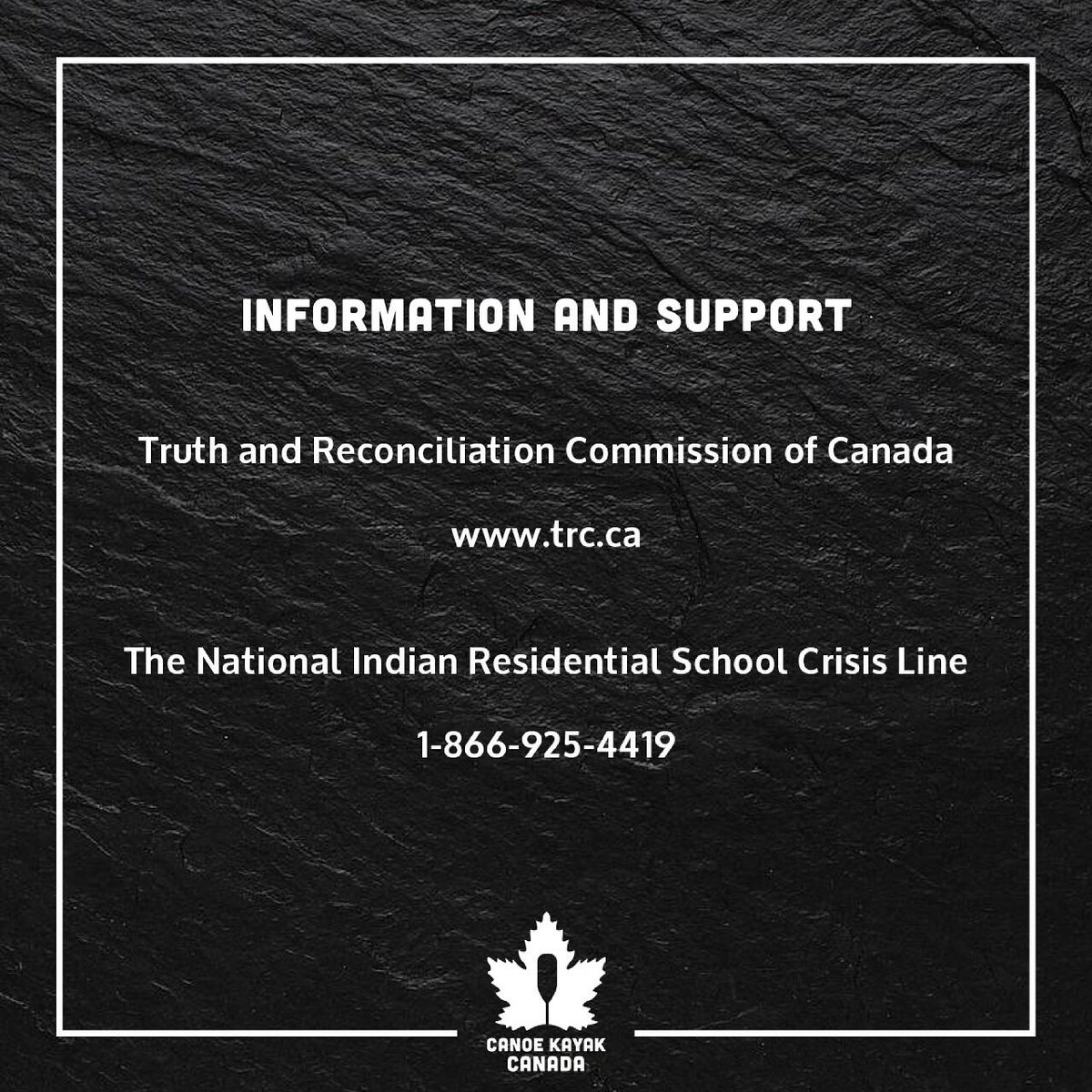 CanoeKayakCAN's tweet image. Statement from CKC and the Indigenous Advisory Council.
•
Full statement is on our website.