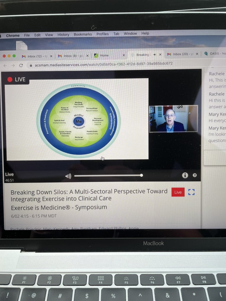 Dr <a href="/EddiePhillipsMD/">Edward M. Phillips</a> says to stop asking patients, “What’s the matter with you?” and instead ask “What matters to you?” #ExerciseisMedicine <a href="/ACSMNews/">American College of Sports Medicine</a> <a href="/EIMnews/">Exercise is Medicine</a> #ACSM2021 <a href="/ILMLifestyleMed/">ILM</a>