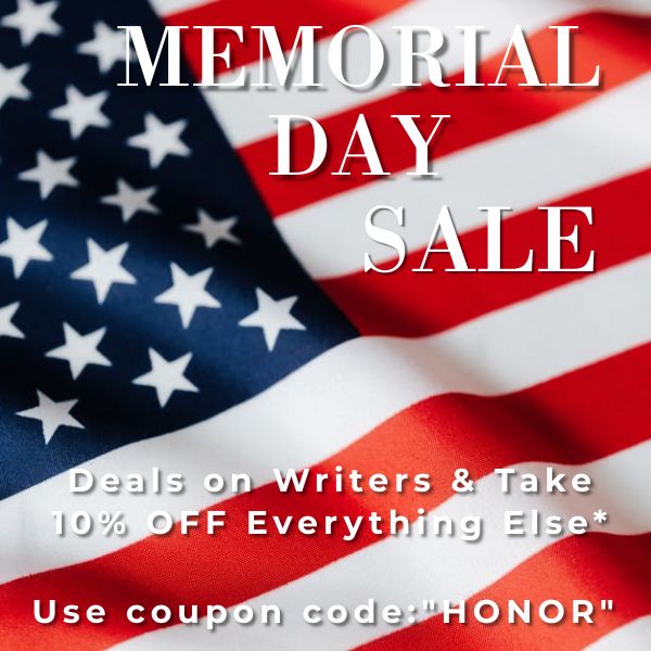 Our Memorial Day Sale is extended until Friday.