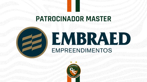 CamboriuFC's tweet photo. Um clube forte se faz com parceiros grandes e 2021 não vai ser diferente: Camboriú FC e Embraed Empreendimentos juntos novamente! ￼￼￼￼

#CamboriúFC #CamburaEO #TricolorDaBaixada #EmbraedEmpreendimentos #Embraed https://t.co/RiiQPibHfd