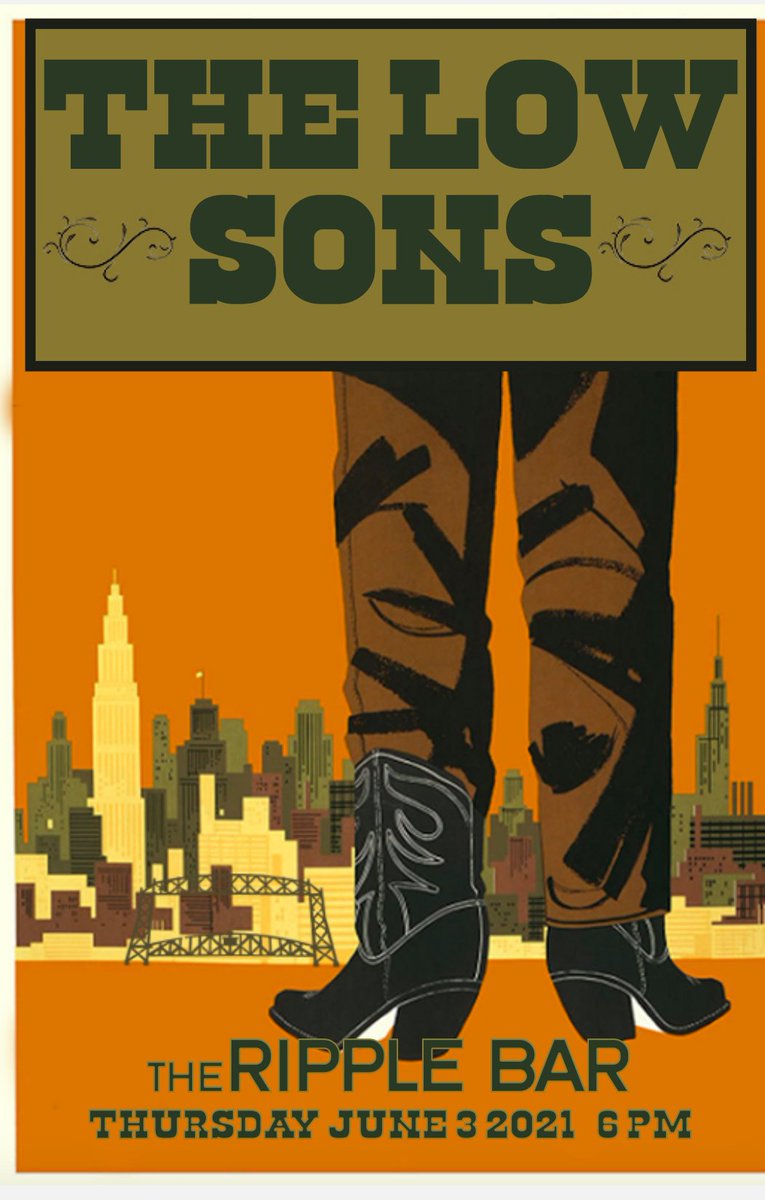 Tomorrow night <a href="/RippleBar/">The Ripple Bar</a> Blake will be playing with a new side project called The Low Sons. Come early. Stay late. Be entertained!