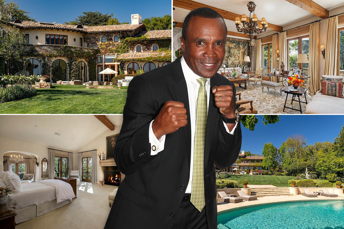 Sugar Ray Leonard's knockout custom built LA home for sale for $46.5M