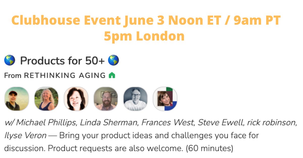 Linda Sherman Gordon Rethinking Aging Club founder tweet media