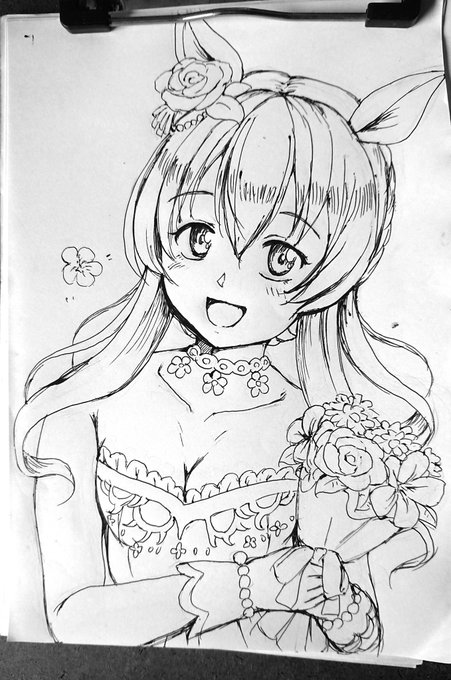 職場でらくがき、マヤノトップガン。 