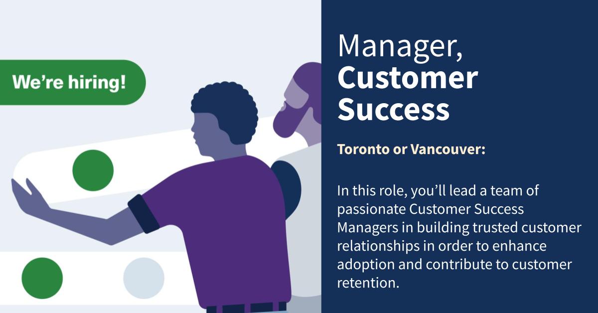 hs_machinelearn's tweet image. Customer Success Leaders, this role’s for you! We’re hiring a Manager to lead a talented team of CSM’s. Interested? Apply here👉 ow.ly/aenD102LeY4 #HootsuiteLife