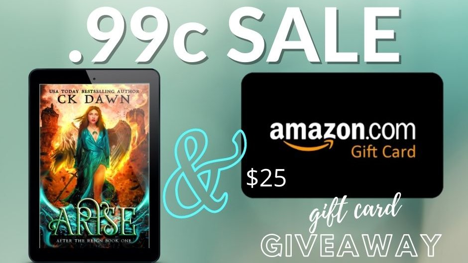 #KindleUnlimited New Release ARISE &amp; 99c SALE! amazon.com/dp/B08BZSW34F
#giftcardgiveaway kingsumo.com/g/gembog/arise…?
#AmazonHotSale #AmazonPrimeDay