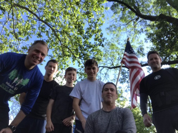 Memorial Day Murph Challenge at Emmaus Park. Thanks Dr. Seuss for leading! A special 'Thank you' to all the men and women that gave the ultimate sacrifice for our country. https://f3LehighValley #murphchallenge #MemorialDay