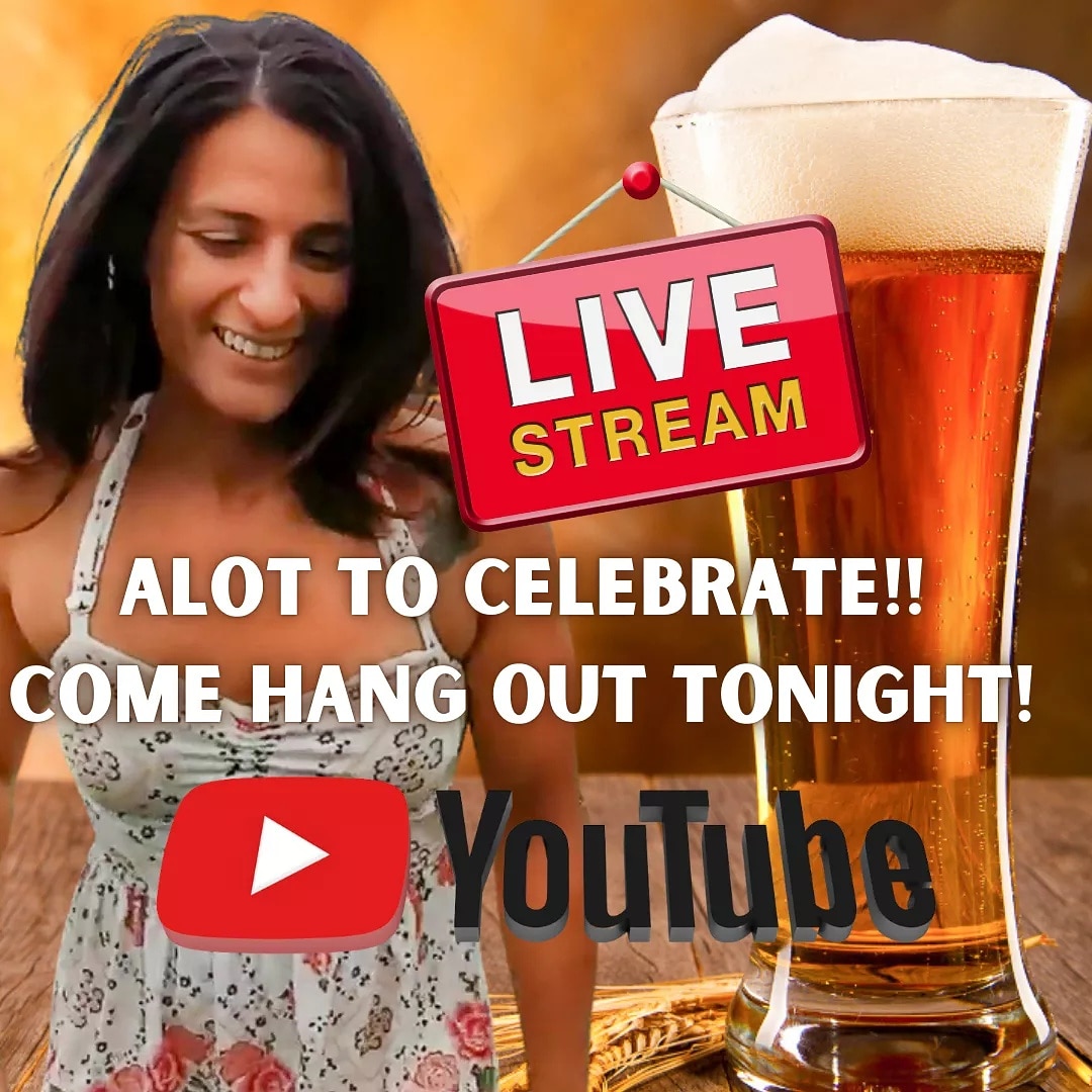 QHomesteader's tweet photo. Here we go again for the monthly Livestream. I'm popping out the brew tonight I got a lot to celebrate :) Hope to see you there over on YouTube. 9:10pm Eastern time. https://t.co/xRSqmdb0GI