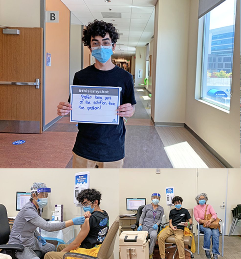 AlamedaHealth's tweet image. Calling all teens. It's your turn! Getting vaccinated is essential to ending the pandemic and getting back to doing the things we've missed. Joshua Lopez shares "I would rather be part of the solution than the problem." See the others: bit.ly/3oPWjOn #GetVaccinated