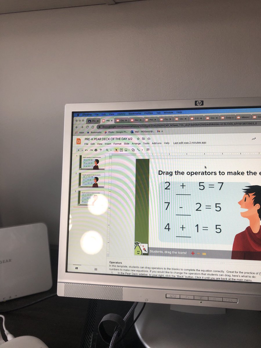 Mogara012's tweet photo. Pre-K used Pear Deck to determine the correct operation for the math sentence! #wearemathgeniuses #Wecandoanythingvirtually @PS66JKO @desarioh @NHowell66 @DatoSheehan @District27NYC @ofdc_nycschools @UFT @BrianUFT https://t.co/YAGVv7ajOK