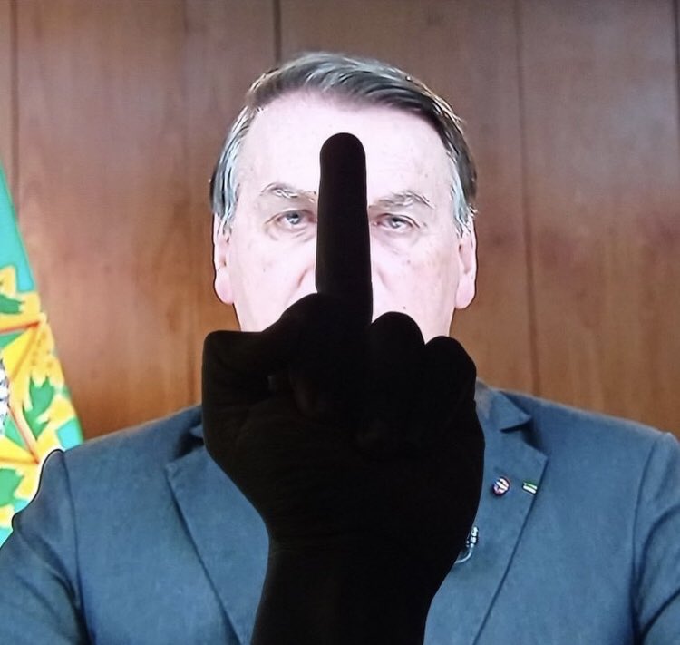 Parabéns presidente por ser o pior do planeta! #ForaBolsonaroGenocida #panelaco