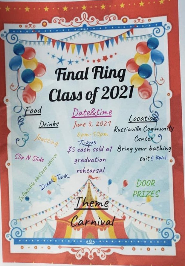 Class of 2021 on Twitter "hey seniors! just a reminder that tomorrow