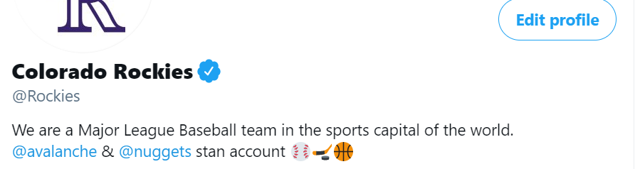Rockies's tweet photo. @Avalanche @BallArenaDenver @nuggets SPORTS CAPITAL OF THE WORLD👏
(now 𝘰𝘧𝘧𝘪𝘤𝘪𝘢𝘭 𝘰𝘧𝘧𝘪𝘤𝘪𝘢𝘭 ) https://t.co/R5gCHr09VW