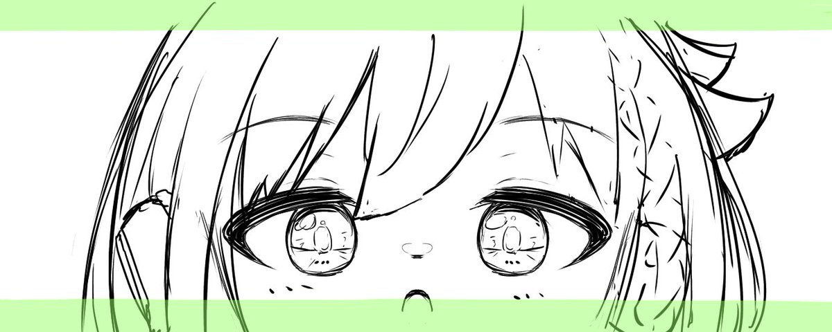今回のラフ〜線画です✍️
今回は依頼していただき描きました。ありがとうございます! 