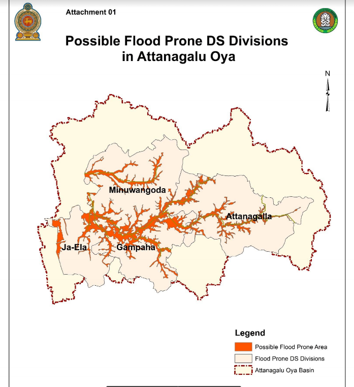 SriLankaTweet's tweet photo. Flood Alert ❗️
Due to over 150mm rainfall near Attanagalu Oya and Uruwal Oya areas, possible minor flood situation.
People living in those areas requested to be vigilant.
https://t.co/FNNuoRaiE0 #LKA #SriLanka #FloodSL #WeatherSL #MonsoonSL https://t.co/kZ97FAb0U9