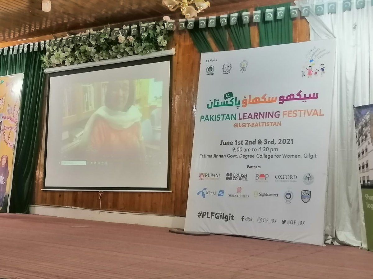 plf_pk's tweet image. Using stories for holistic learning, workshop on effective storytelling with @husain_rumana

Teachers Learning Festival 
#PLFGilgit

Dates: 1-3 June, 2021
Timing: 9am-4:30pm
Venue: Fatima Jinnah Govt Degree College for Women, Gilgit

For details: childrensliteraturefestival.com/plfgilgit/